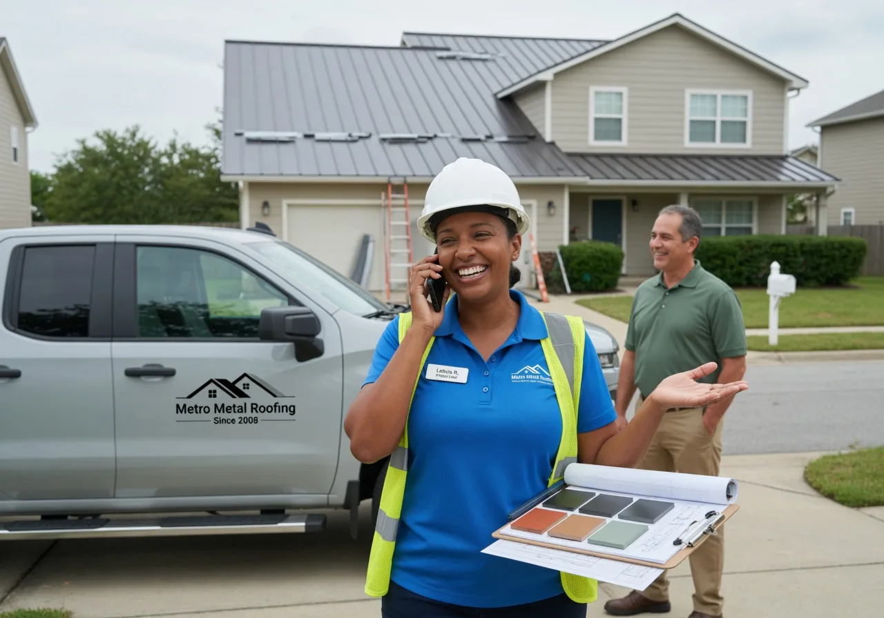 Storm Damage Metal Roof Repair in White Mountain Lake, AZ